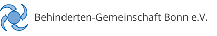 Logo Behinderten-Gemeinschaft Bonn e.V.